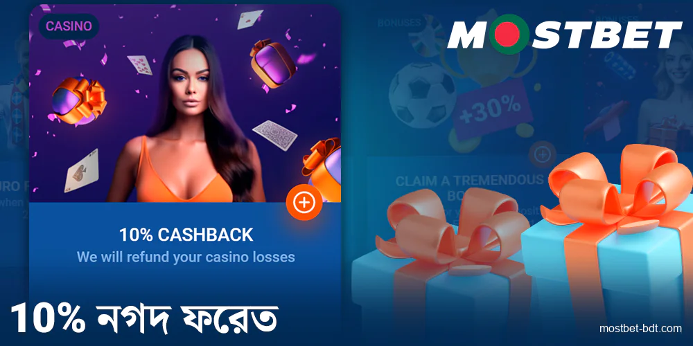 Mostbet বাংলাদেশী খেলোয়াড়দের জন্য ক্যাশব্যাক বোনাস