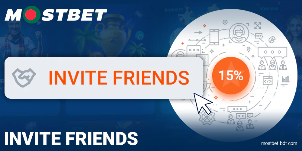 Referral bonus for Mostbet Bangladesh players