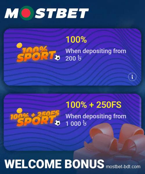 Registration Bonus at Mostbet BD