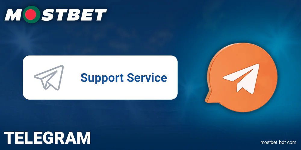 Contact via Telegram at Mostbet Bangladesh