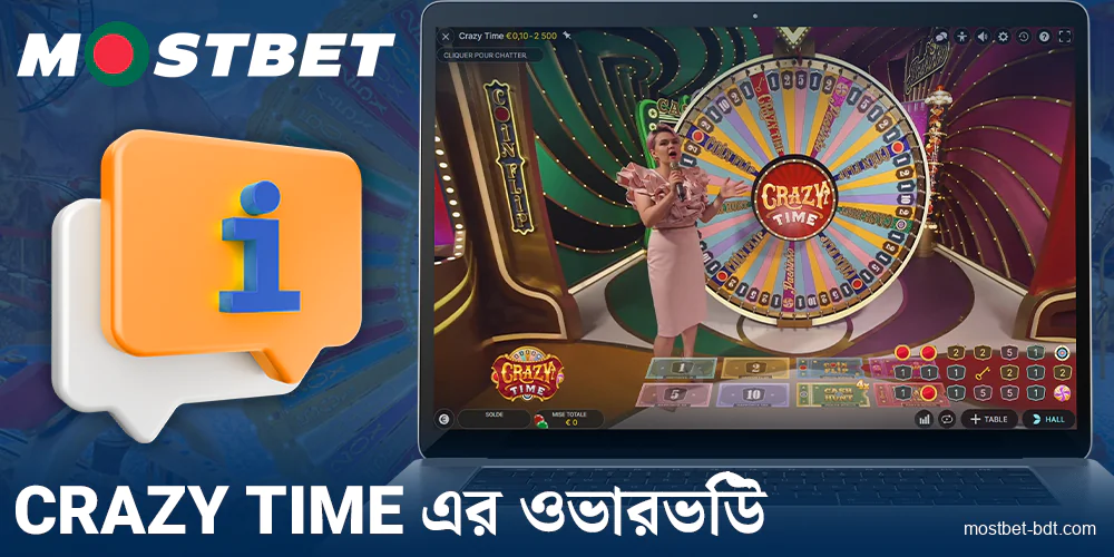 বাংলাদেশীদের জন্য Crazy Time Mostbet সম্পর্কে