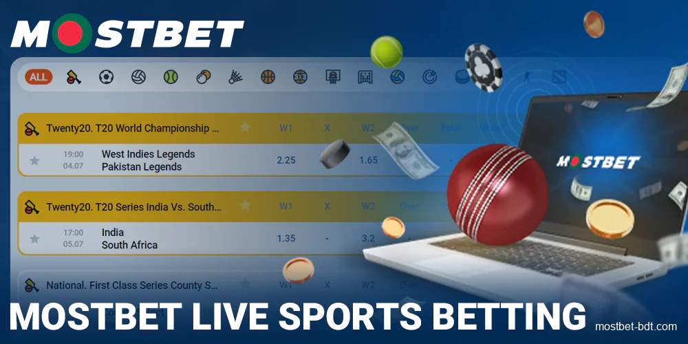 Live Betting at Mostbet Bangladesh