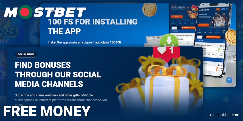 Free offers for Mostbet BD players